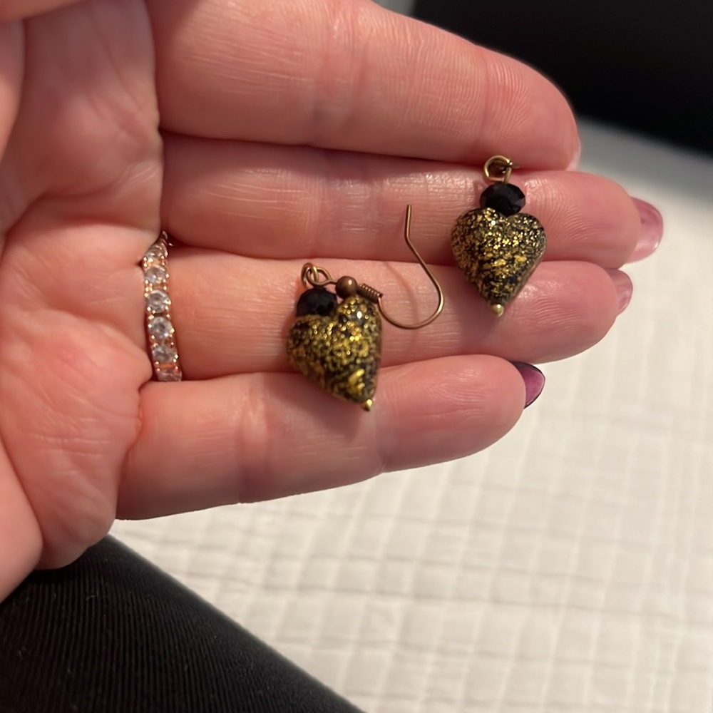 Italian Murano Glass Earrings